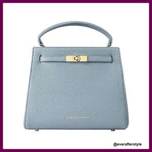 Chic Satchel Handbag Elegant Minimal Professional Work Office Tote